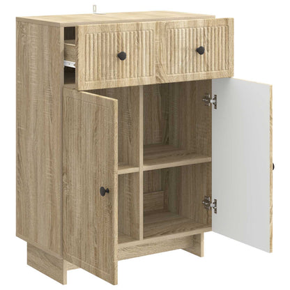 Sideboard Sonoma Oak 66 x 34.5 x 90 cm Engineered Wood