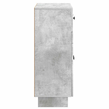 Sideboard Concrete Grey 66 x 34.5 x 90 cm Engineered Wood
