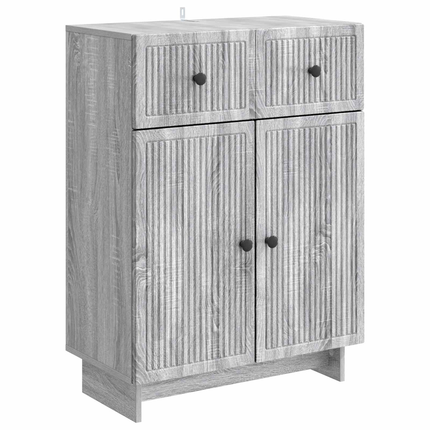 Sideboard Grey Sonoma 66 x 34.5 x 90 cm Engineered Wood