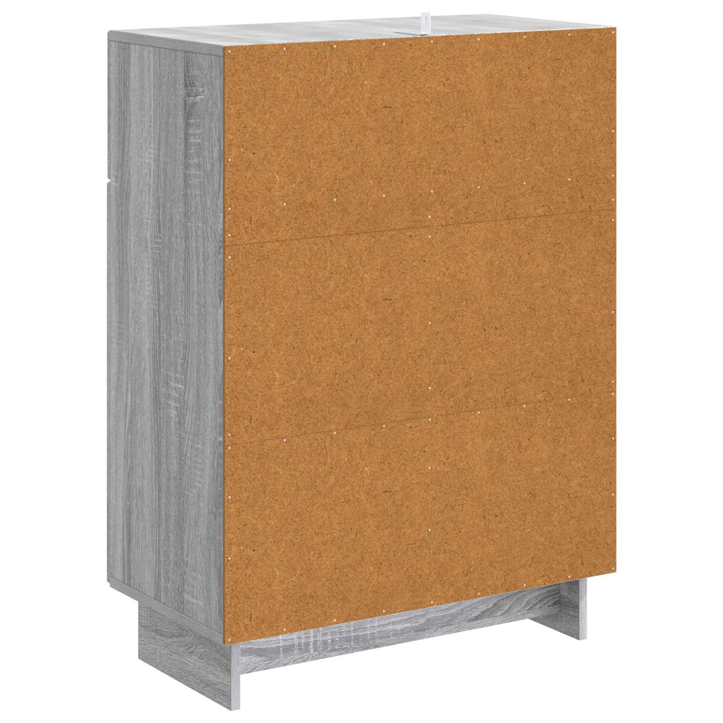Sideboard Grey Sonoma 66 x 34.5 x 90 cm Engineered Wood