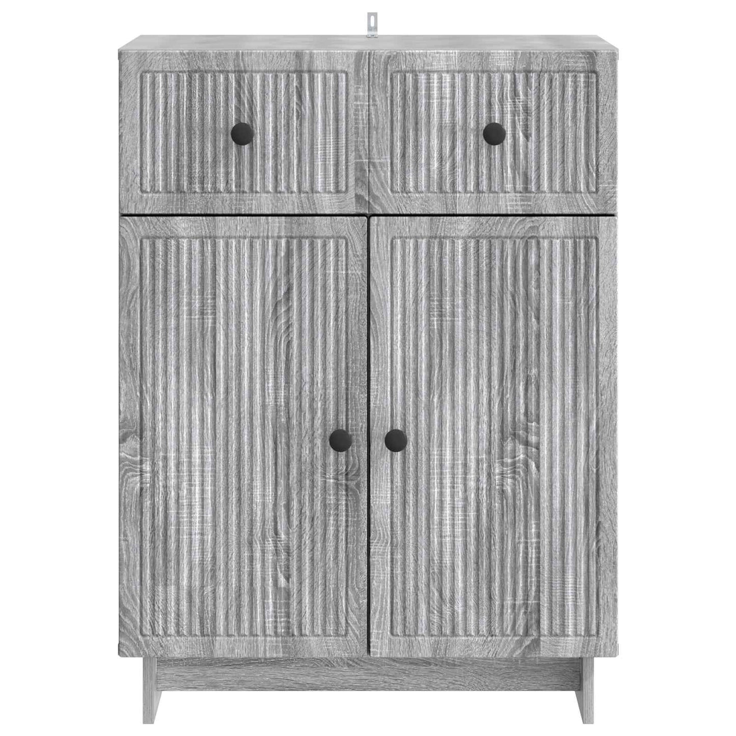 Sideboard Grey Sonoma 66 x 34.5 x 90 cm Engineered Wood