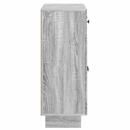 Sideboard Grey Sonoma 66 x 34.5 x 90 cm Engineered Wood