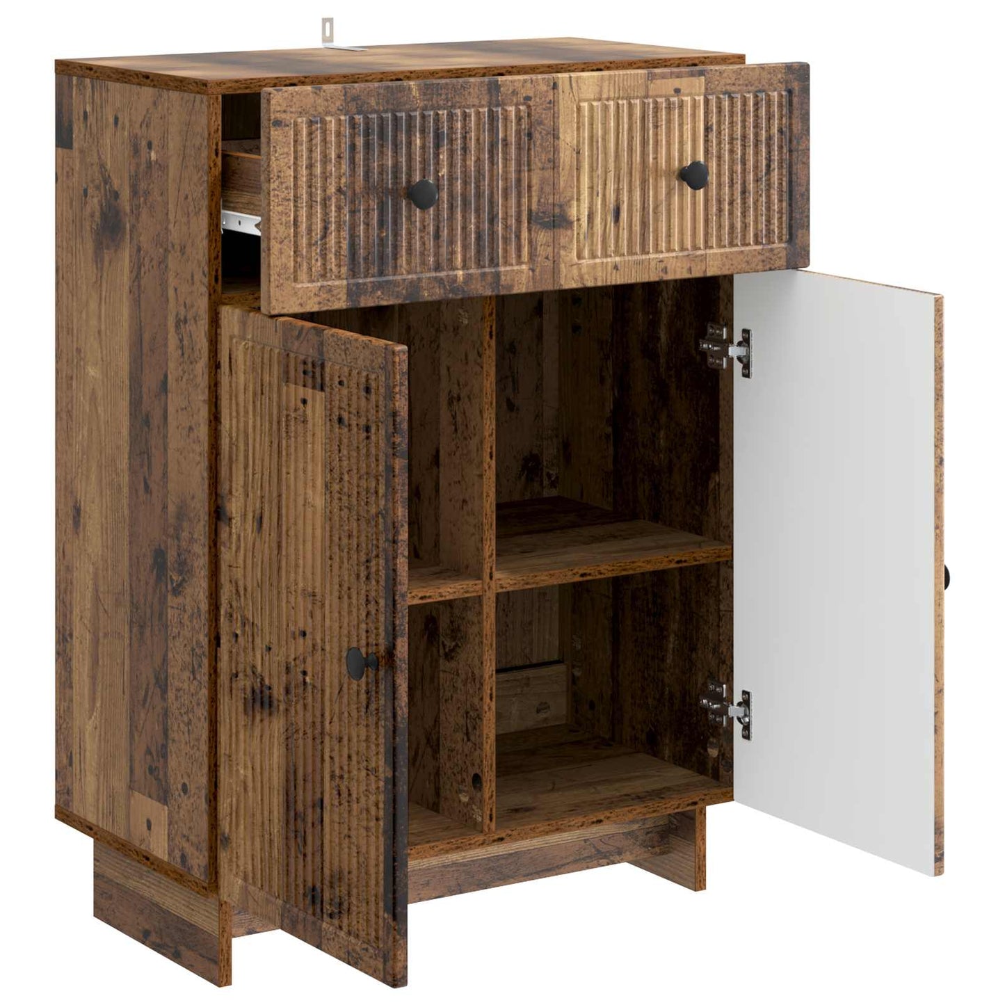 Sideboard Old Wood 66 x 34.5 x 90 cm Engineered Wood