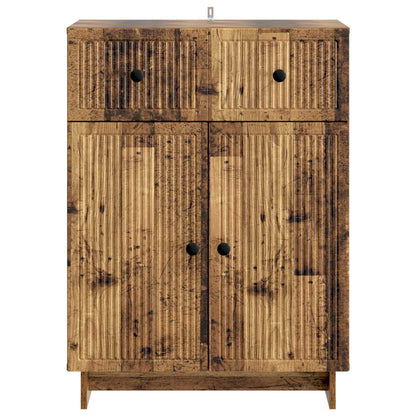Sideboard Old Wood 66 x 34.5 x 90 cm Engineered Wood