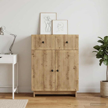 Sideboard Artisan Oak 66 x 34.5 x 90 cm Engineered Wood