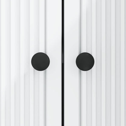 Sideboard White 89 x 34.5 x 80 cm Engineered Wood