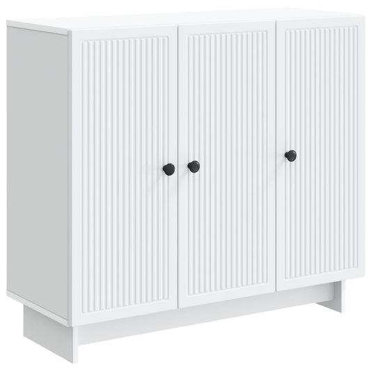 Sideboard White 89 x 34.5 x 80 cm Engineered Wood