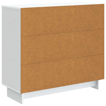 Sideboard White 89 x 34.5 x 80 cm Engineered Wood