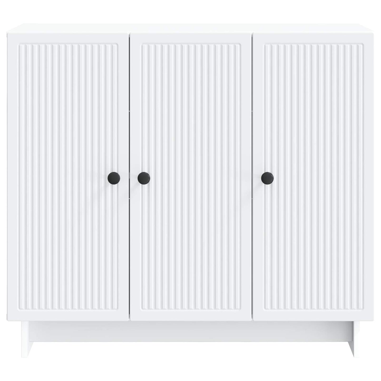 Sideboard White 89 x 34.5 x 80 cm Engineered Wood