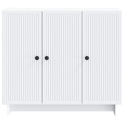 Sideboard White 89 x 34.5 x 80 cm Engineered Wood