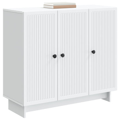 Sideboard White 89 x 34.5 x 80 cm Engineered Wood