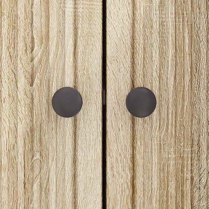 Sideboard Sonoma Oak 89 x 34.5 x 80 cm Engineered Wood