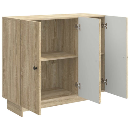 Sideboard Sonoma Oak 89 x 34.5 x 80 cm Engineered Wood