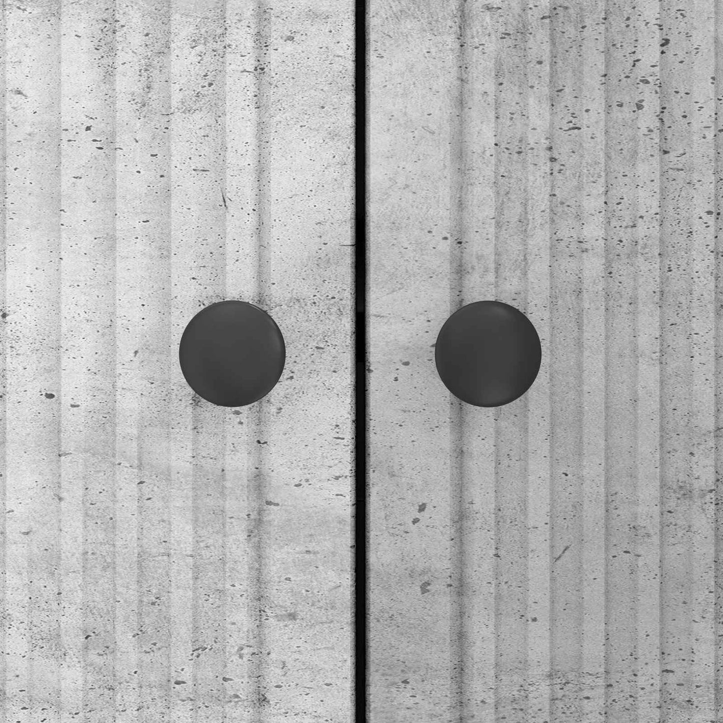 Sideboard Concrete Grey 89 x 34.5 x 80 cm Engineered Wood