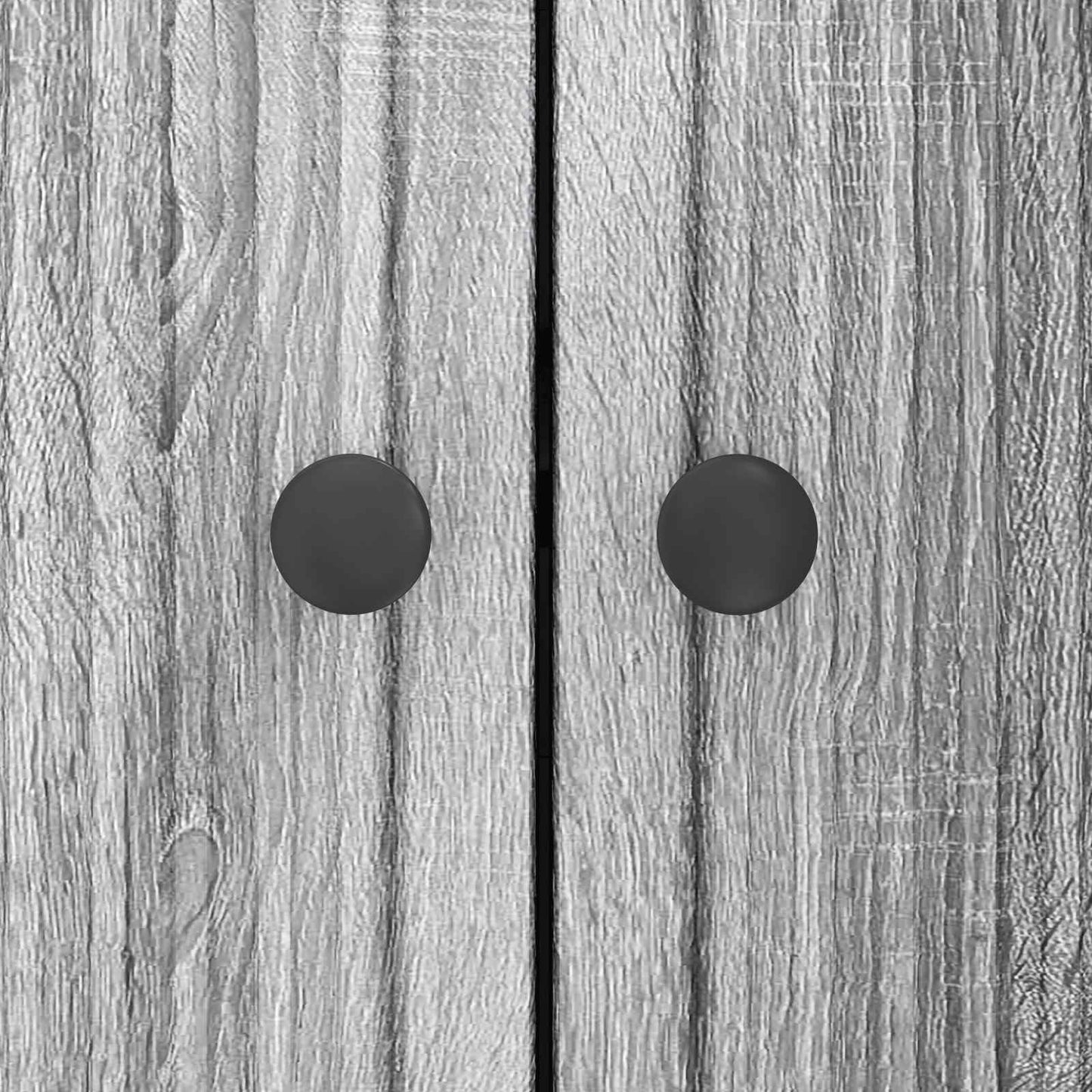 Sideboard Grey Sonoma 89 x 34.5 x 80 cm Engineered Wood