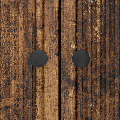 Sideboard Old Wood 89 x 34.5 x 80 cm Engineered Wood