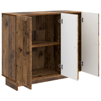 Sideboard Old Wood 89 x 34.5 x 80 cm Engineered Wood