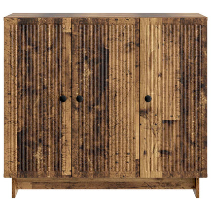 Sideboard Old Wood 89 x 34.5 x 80 cm Engineered Wood