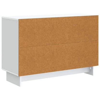 Sideboard with Drawer White 89 x 34.5 x 60 cm Engineered Wood