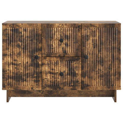 Sideboard Smoked Oak 89 x 34.5 x 60 cm Engineered Wood