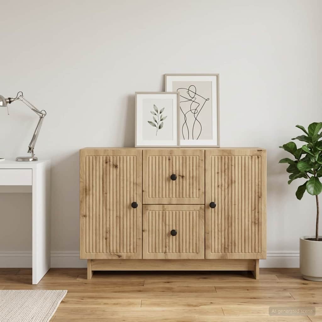 Sideboard Artisan Oak 89 x 34.5 x 60 cm Engineered Wood