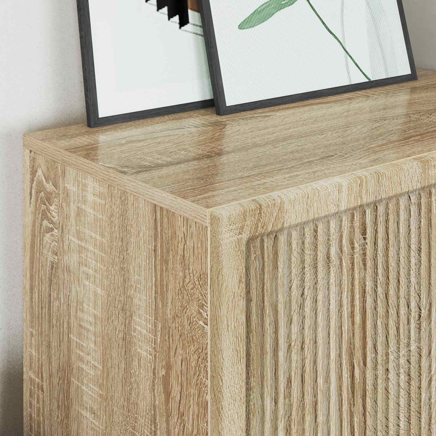 Sideboard Sonoma Oak 66 x 34.5 x 95 cm Engineered Wood