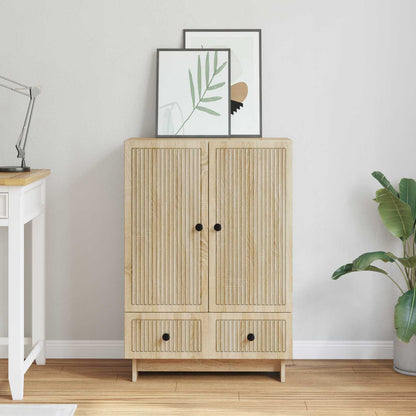Sideboard Sonoma Oak 66 x 34.5 x 95 cm Engineered Wood