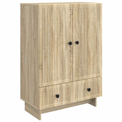 Sideboard Sonoma Oak 66 x 34.5 x 95 cm Engineered Wood