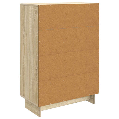 Sideboard Sonoma Oak 66 x 34.5 x 95 cm Engineered Wood