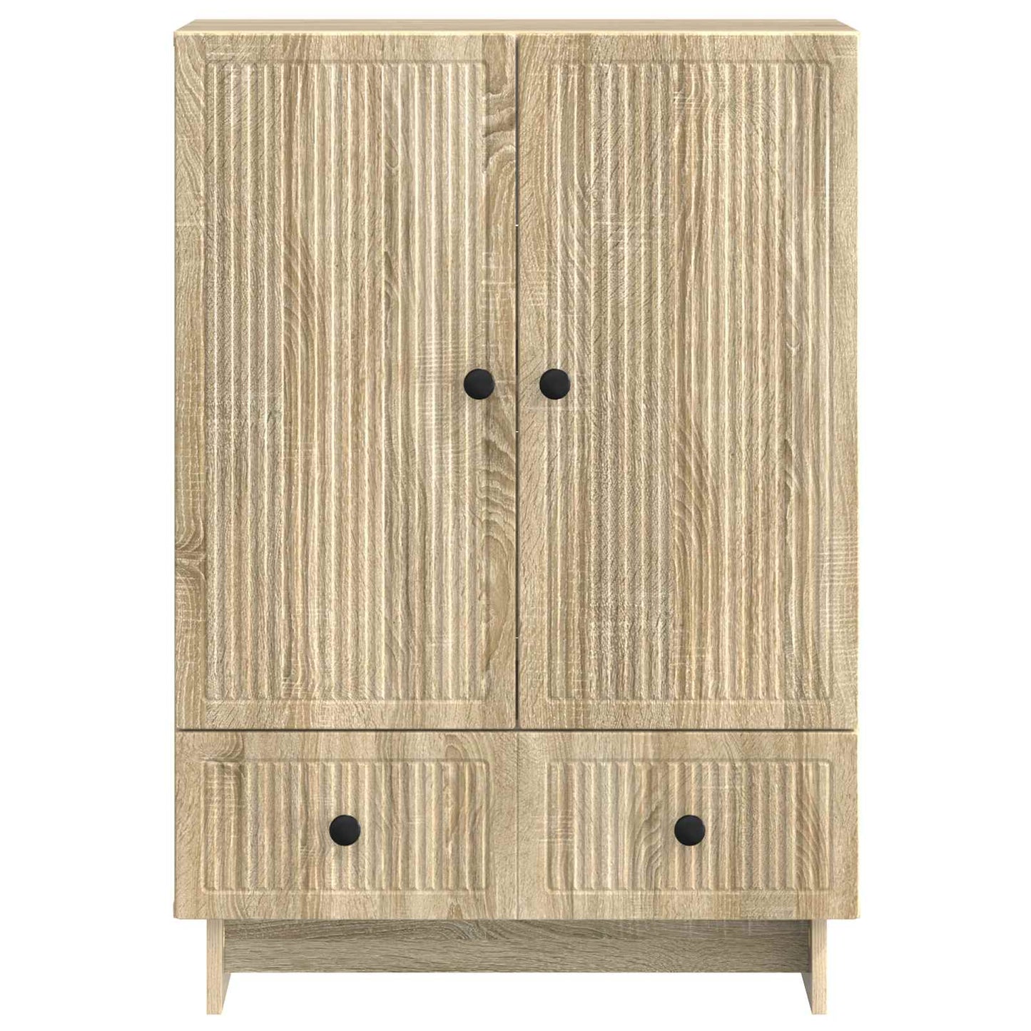 Sideboard Sonoma Oak 66 x 34.5 x 95 cm Engineered Wood