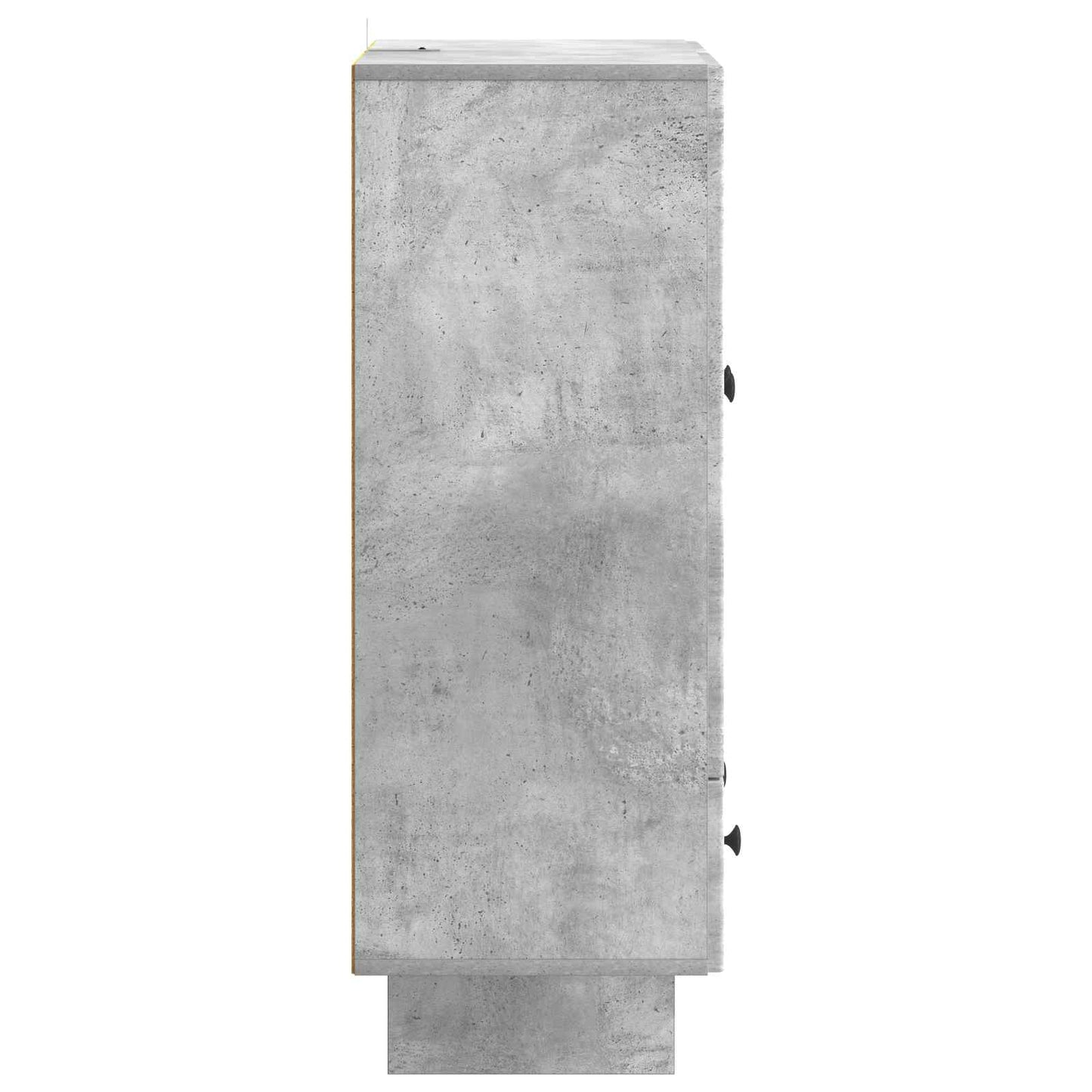 Sideboard Concrete Grey 66 x 34.5 x 95 cm Engineered Wood