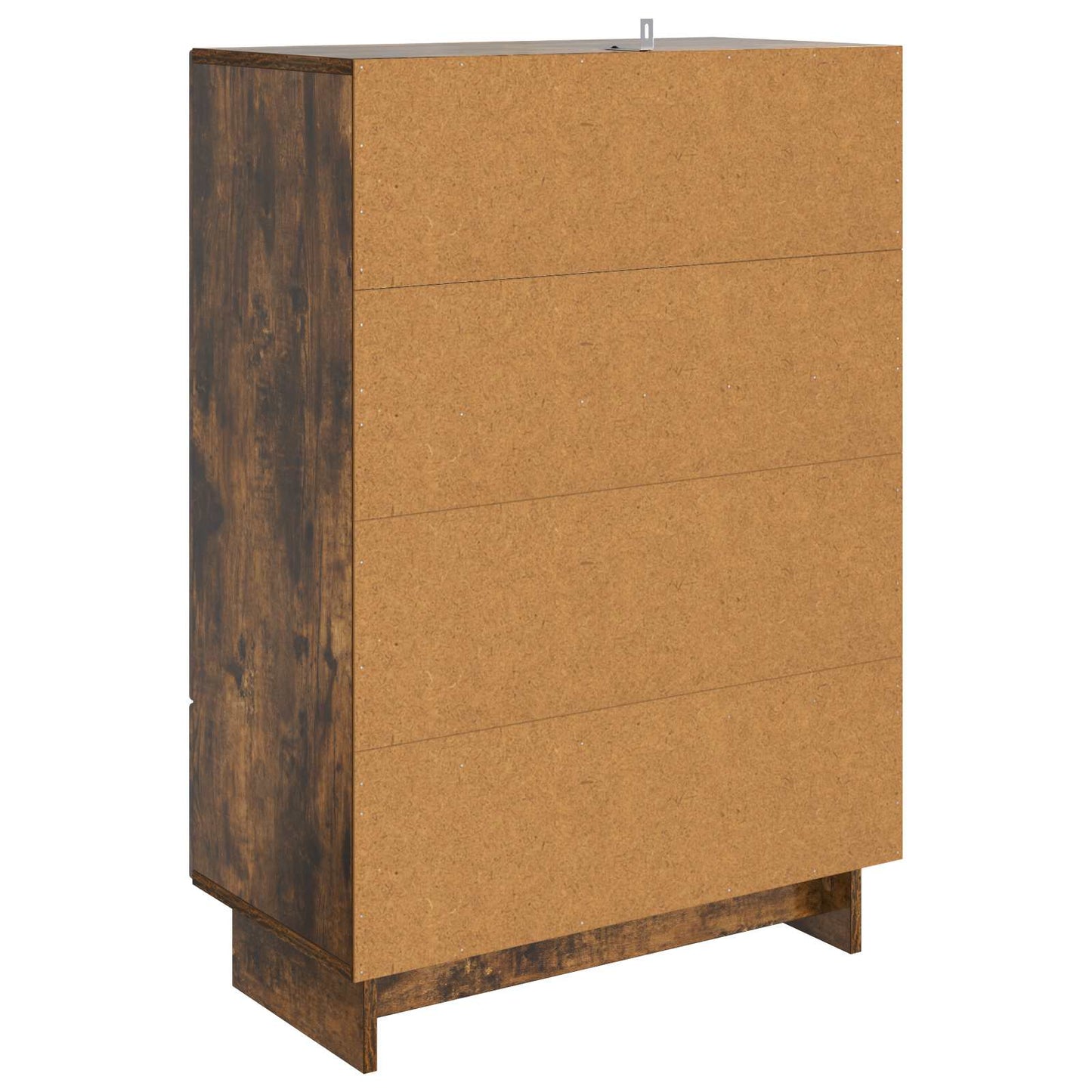 Sideboard Smoked Oak 66 x 34.5 x 95 cm Engineered Wood