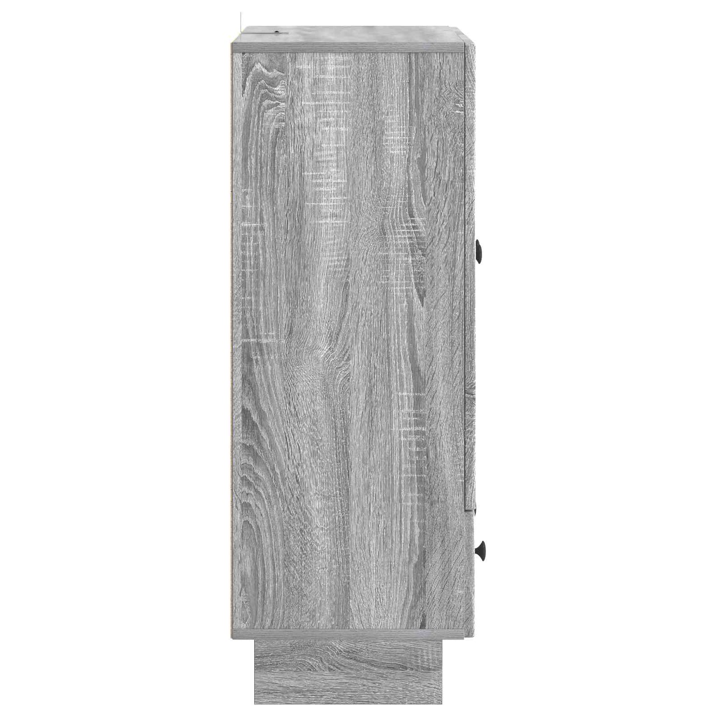 Sideboard Grey Sonoma 66 x 34.5 x 95 cm Engineered Wood