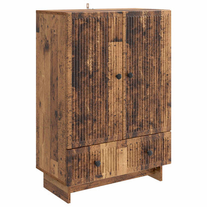 Sideboard Old Wood 66 x 34.5 x 95 cm Engineered Wood