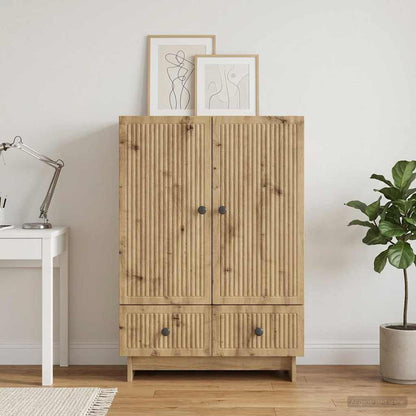 Sideboard Artisan Oak 66 x 34.5 x 95 cm Engineered Wood