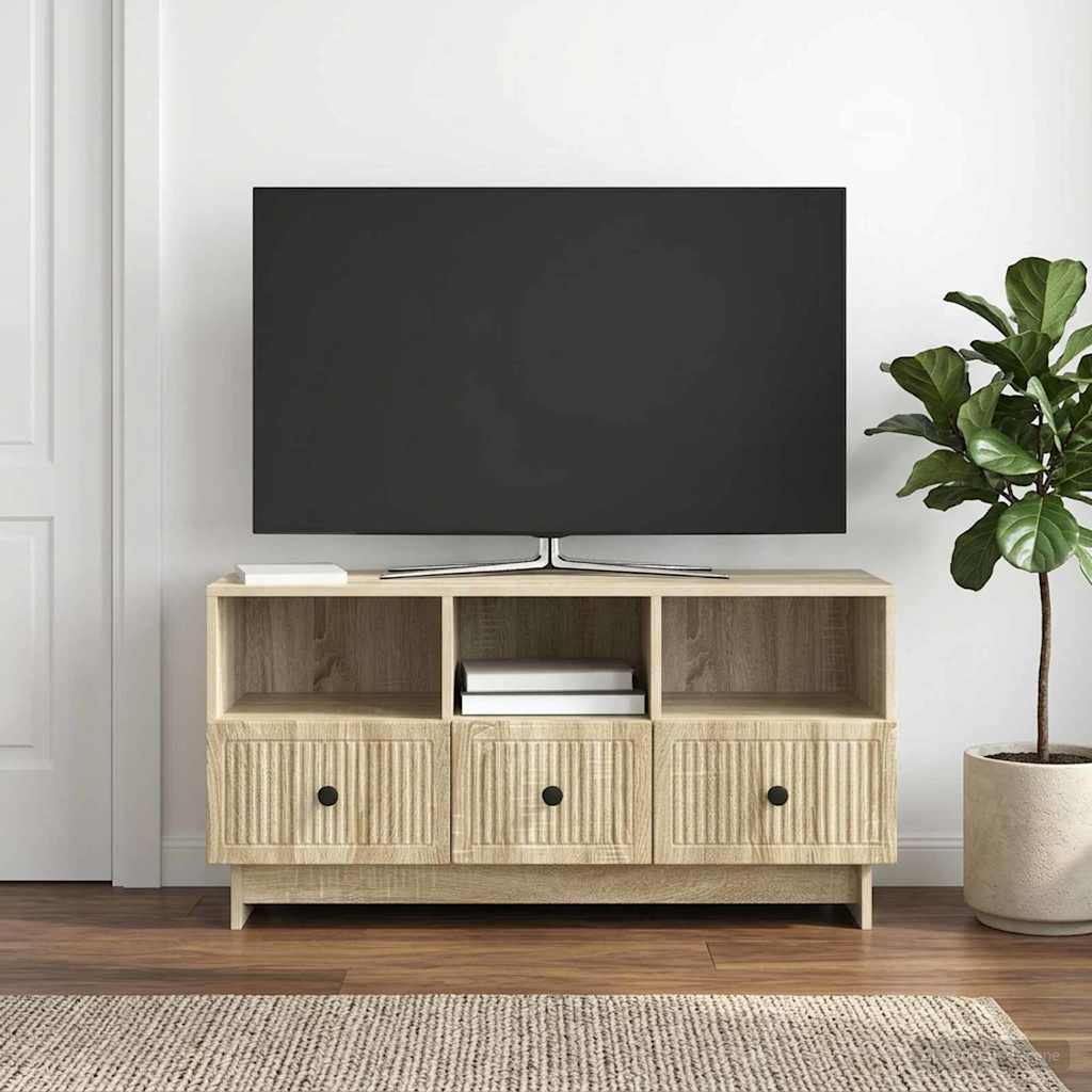 TV Cabinet Sonoma Oak 102 x 34.5 x 50 cm Engineered Wood