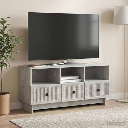 TV Cabinet Concrete Grey 102 x 34.5 x 50 cm Engineered Wood