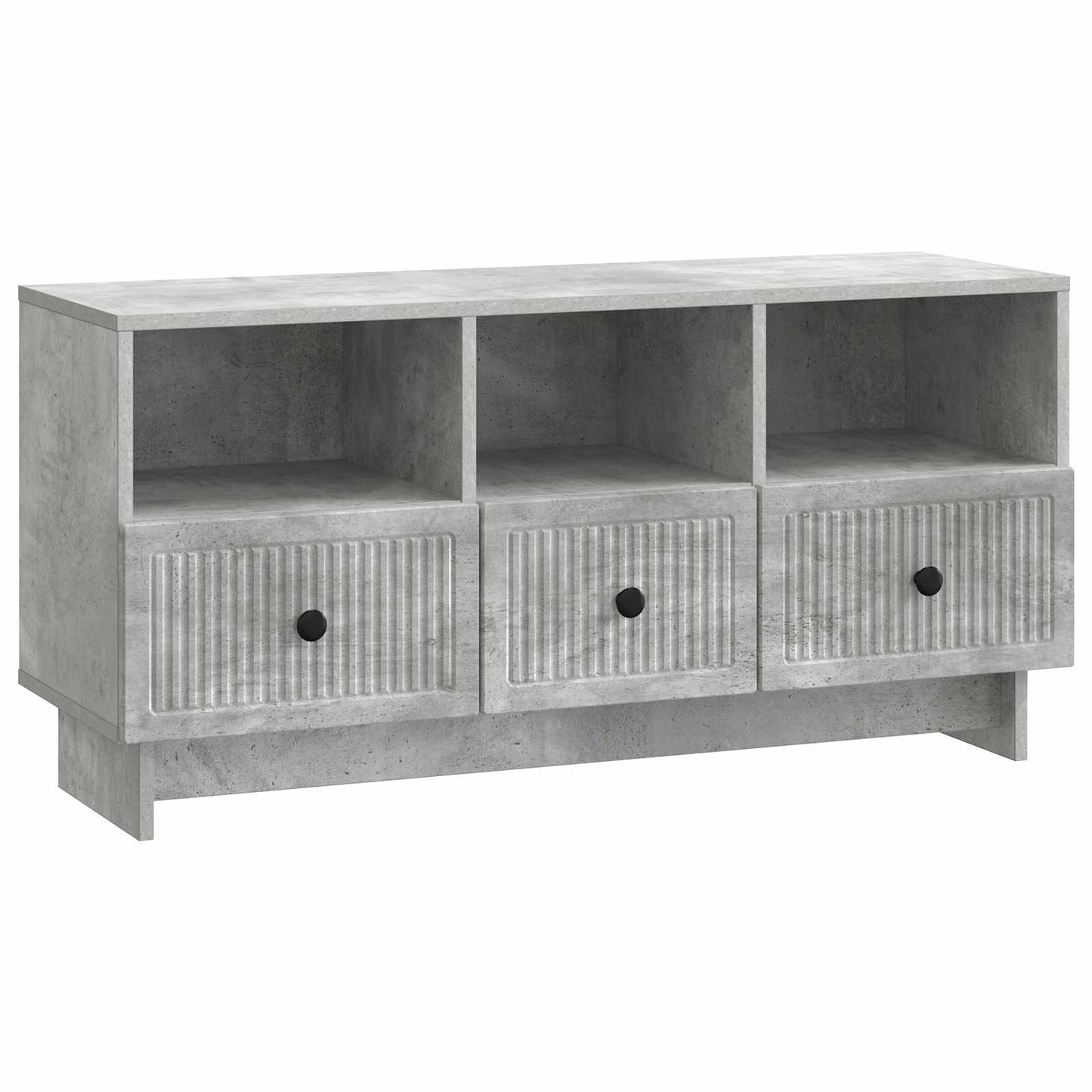 TV Cabinet Concrete Grey 102 x 34.5 x 50 cm Engineered Wood