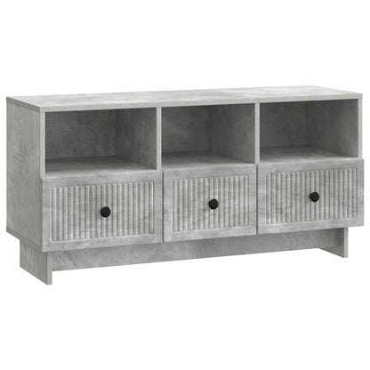 TV Cabinet Concrete Grey 102 x 34.5 x 50 cm Engineered Wood