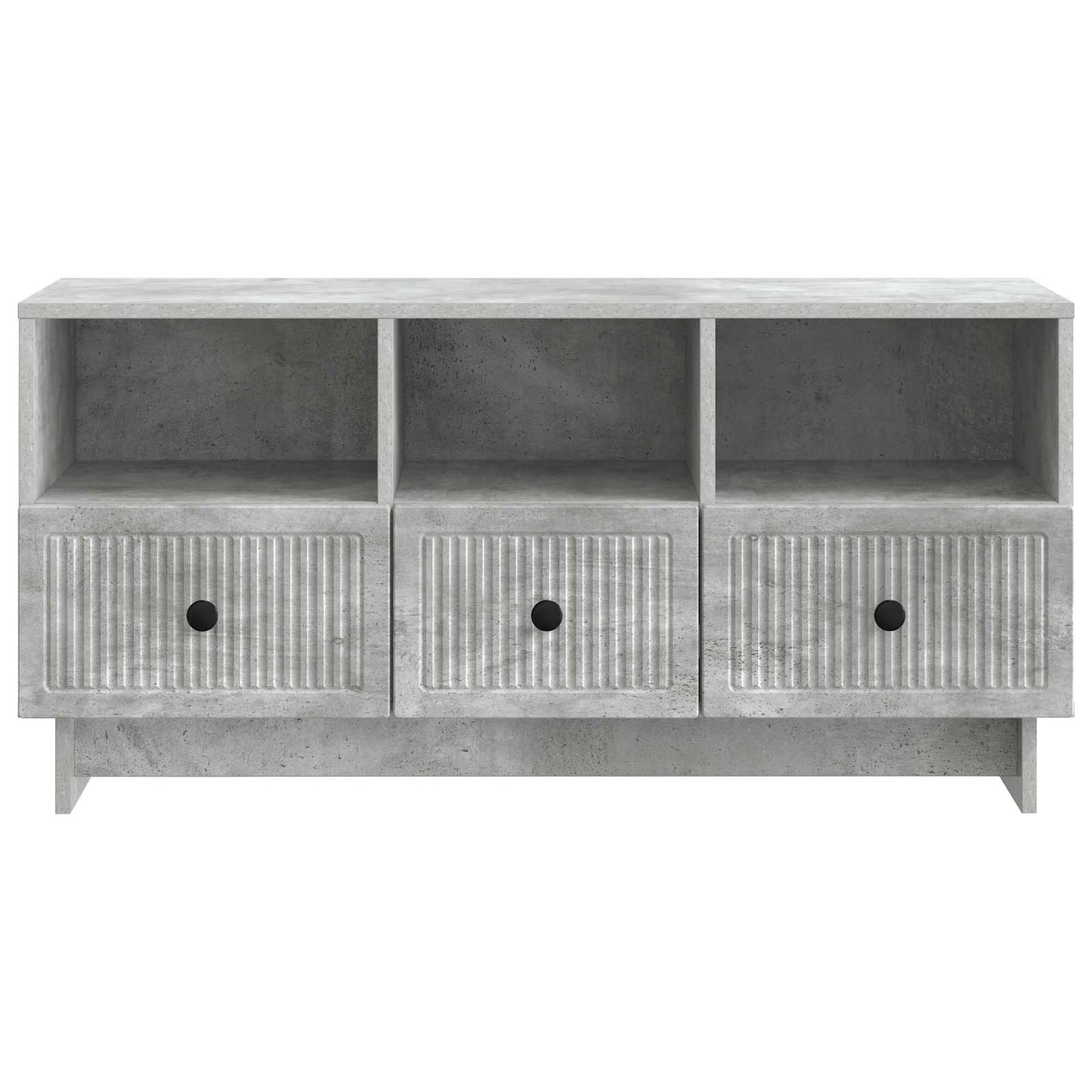 TV Cabinet Concrete Grey 102 x 34.5 x 50 cm Engineered Wood