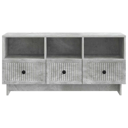 TV Cabinet Concrete Grey 102 x 34.5 x 50 cm Engineered Wood