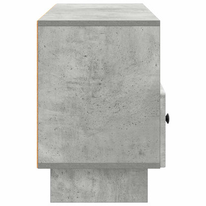 TV Cabinet Concrete Grey 102 x 34.5 x 50 cm Engineered Wood