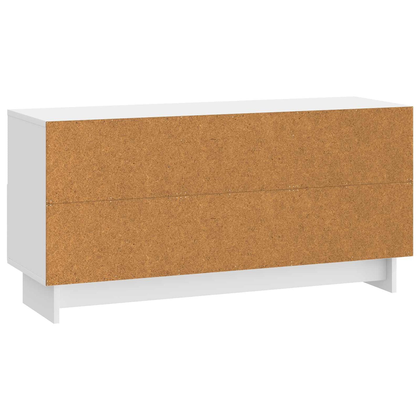 TV Cabinet High Gloss White 102 x 34.5 x 50 cm Engineered Wood