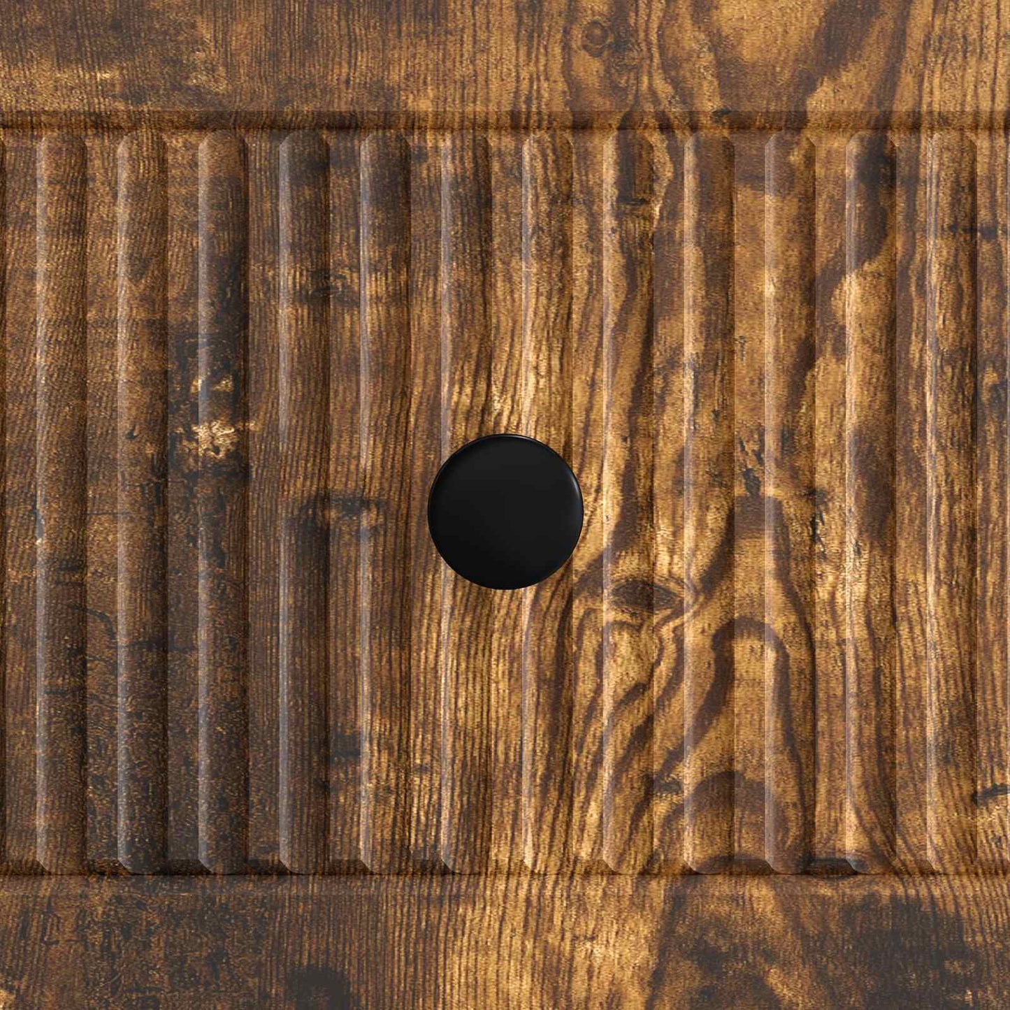 TV Cabinet Smoked Oak 102 x 34.5 x 50 cm Engineered Wood