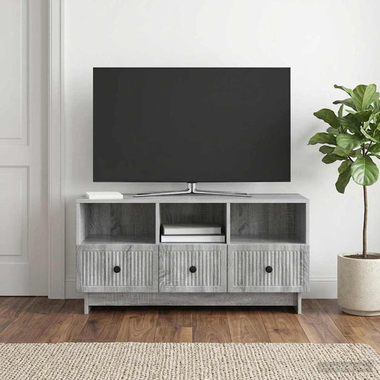 TV Cabinet Grey Sonoma 102 x 34.5 x 50 cm Engineered Wood