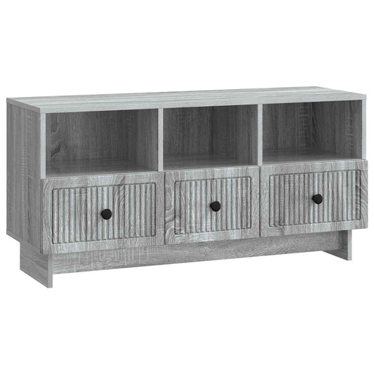 TV Cabinet Grey Sonoma 102 x 34.5 x 50 cm Engineered Wood