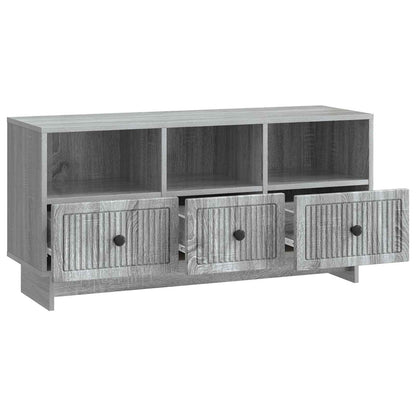 TV Cabinet Grey Sonoma 102 x 34.5 x 50 cm Engineered Wood
