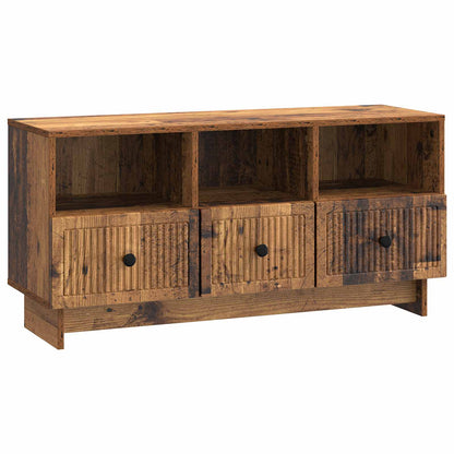 TV Cabinet Old Wood 102 x 34.5 x 50 cm Engineered Wood