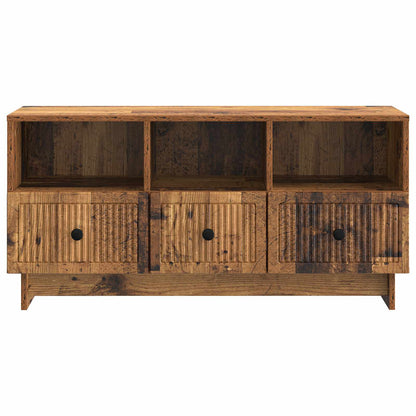 TV Cabinet Old Wood 102 x 34.5 x 50 cm Engineered Wood