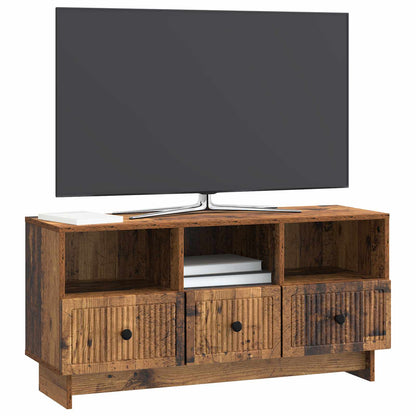 TV Cabinet Old Wood 102 x 34.5 x 50 cm Engineered Wood